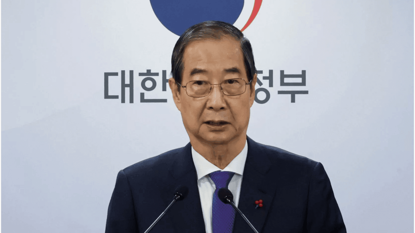 The National Assembly of South Korea has backed the impeachment of the acting president.