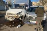 In Mykolaiv, a collision occurred between a Fiat and a Gazelle.