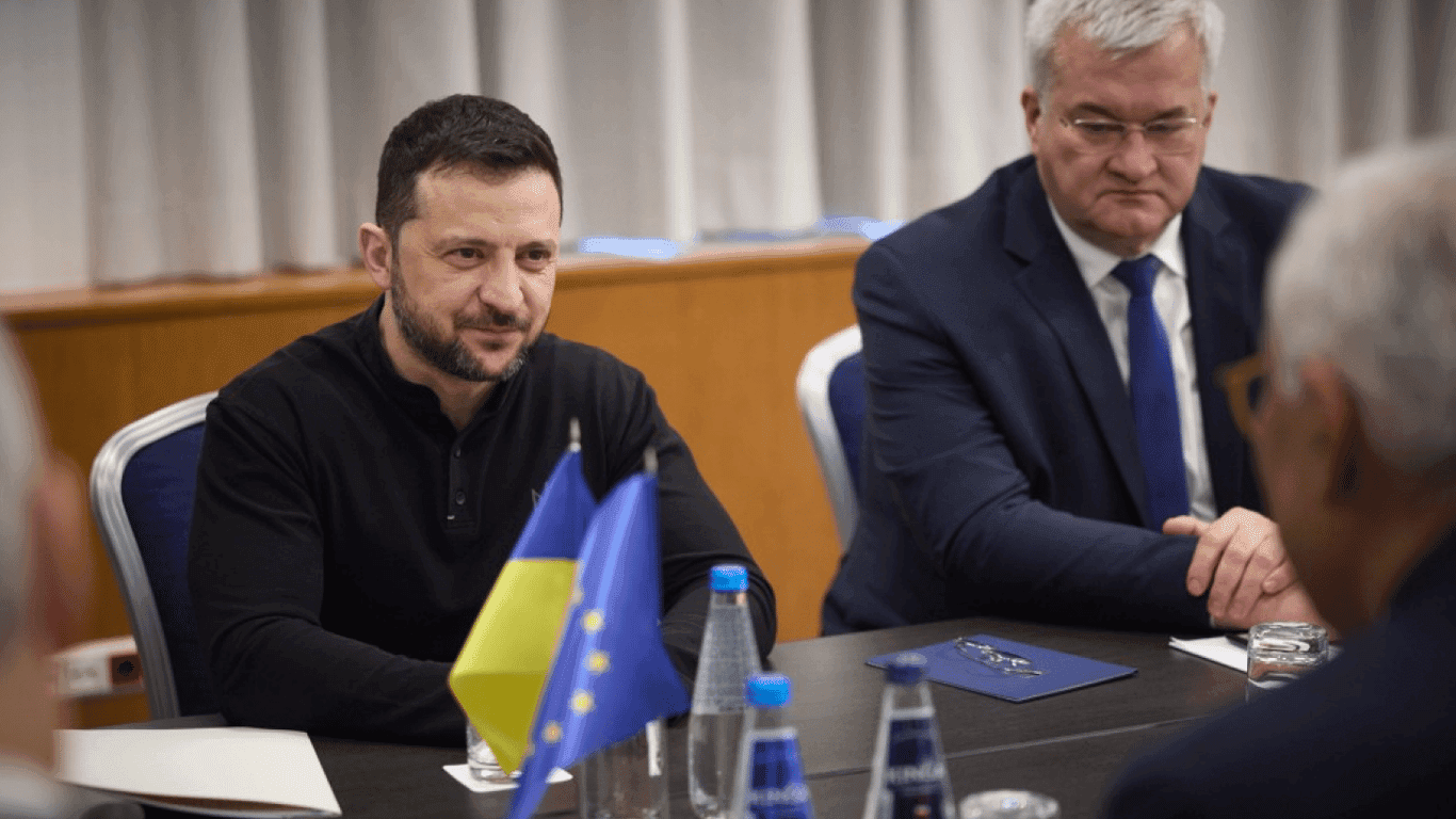 Zelensky met with the President of the European Council — what was discussed?