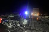 In Mykolaiv region, a collision occurred between two trucks and a car, resulting in the death of the driver.