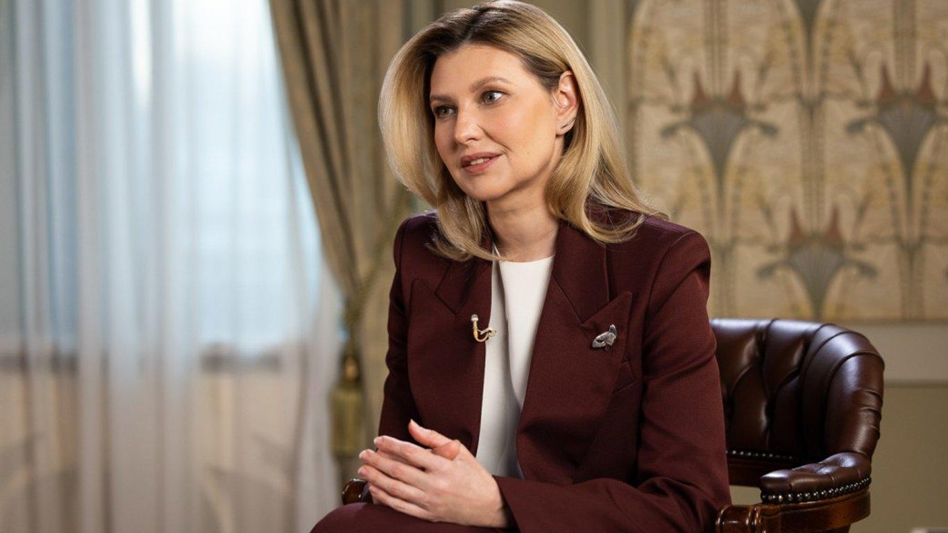 Olena Zelenska, 47, is the First Lady of Ukraine. Here are key facts about her biography and contributions.