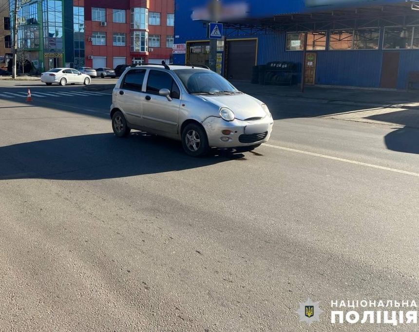 В Николаеве автомобиль «Чери» сбил 10-летнюю девочку